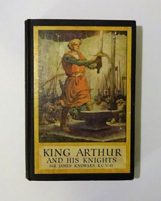 1923 King Arthur And His Knights By Sir James Knowles,  Louis Rhead Color Illust