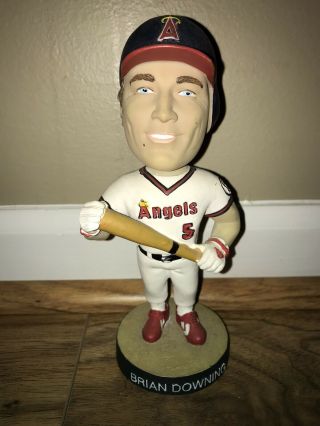 Brian Downing Bobble Head - 2002 Anaheim Angels Limited Edition Aug.  31,  2002