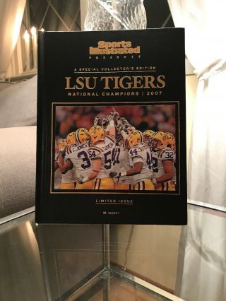 Lsu Tigers 2007 Sports Illustrated Football National Champion Book