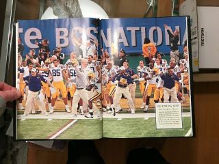 LSU Tigers 2007 Sports Illustrated Football National Champion Book 3