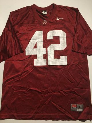 Nike Authentic 42 Lacy Alabama Crimson Tide Football Jersey Size Men 