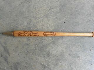 1950s Ralph Kiner Minature Louisville Slugger Baseball Bat Mechanical Pencil @@