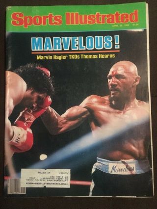 Marvin Hagler,  Thomas Hearns - Sports Illustrated - April 22,  1985
