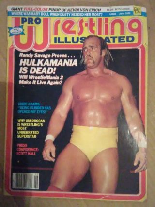 Pro Wrestling Illustrated June 1986 Hulk Hogan