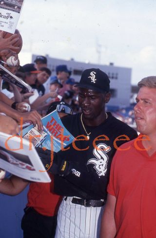 Michael Jordan Chicago White Sox - 35mm Baseball Slide
