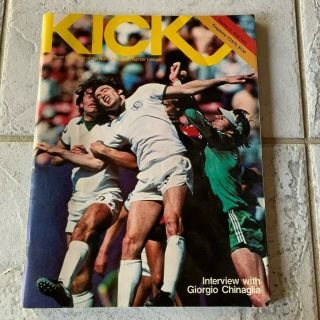 1978 Nasl Soccer Program Seattle Sounders Vs York Cosmos Giorgio Chinaglia