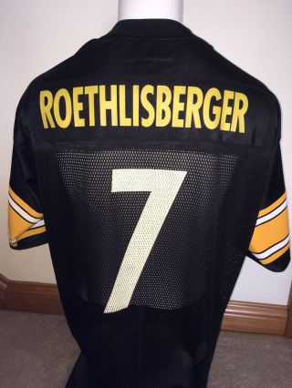 Pittsburgh Steelers - Ben Roethlisberger 7 Reebok Men 