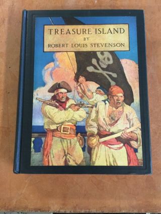 Treasure Island Robert Louis Stevenson Hb 1933 Illustrated By N C Wyeth