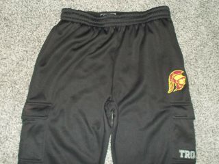 USC Trojans NCAA Team Champs Sports Black Sweatpants With Cargo Pockets Men XL 3