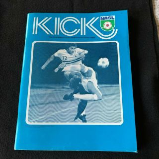 1976 Nasl Soccer Program Seattle Sounders Vs Portland Timbers Kingdome April 25