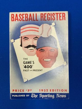 Tsn Baseball Register 1952