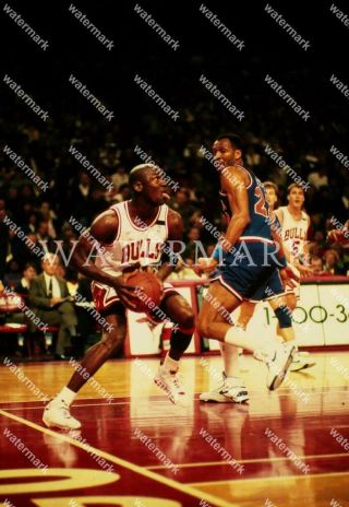 Sa611 Michael Jordan Chicago Bulls Tongue Basketball 35mm Slide Transparency