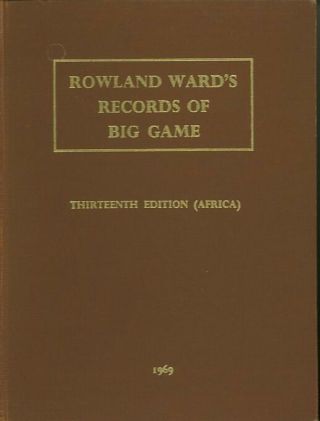 F.  L.  S.  Best / Rowland Ward 
