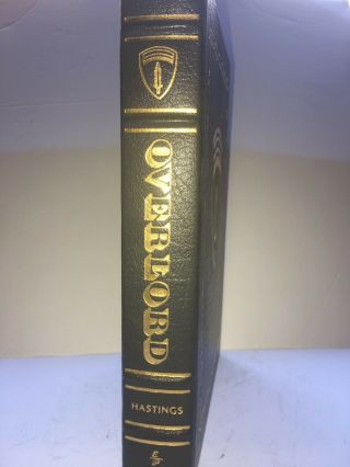 Overlord: D - Day And The Battle For Normandy,  By Max Hastings,  Easton Press