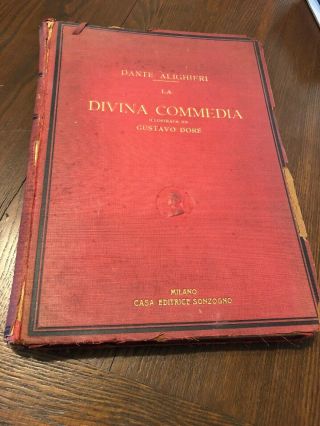 Dante Alighieri La Divina Commedia Illustrata Da Gustavo Dorf: Divine Comedy