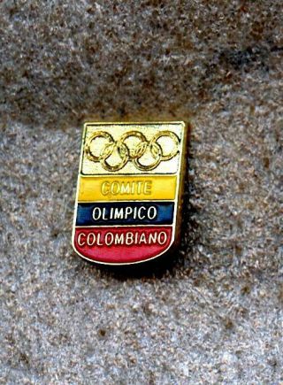 Noc Colombia 1984 Los Angeles Olympic Games Pin