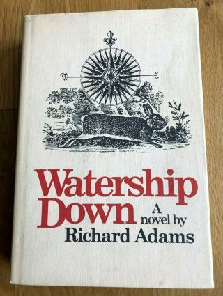Watership Down,  By Richard Adams,  1st American Edition,  2nd Printing,  Hc/dj