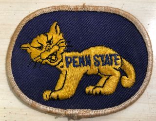 Vtg Penn State University Nittany Lion Football Patch Psu State College 1960’s
