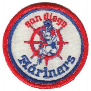 1974 - 77 San Diego Mariners Wha Hockey Vintage 3 " Round Defunct Team Patch