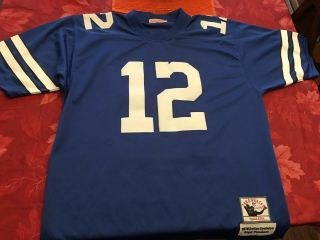 Nfl Dallas Cowboys Roger Staubach 1975 Mitchell And Ness Throwback.  Size 52/54