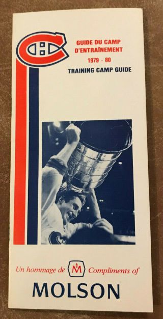 Canadiens Hockey Training Camp Guide 1979/80