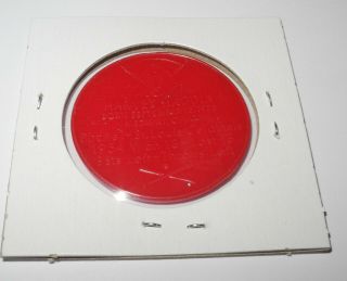 1955 Armour Baseball Coin Token Pin Harvey “Kitten” Haddix Cardinals (Red) 2
