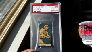 Ty Cobb,  1919 - 21 W514 43 Baseball Card - Psa - Authentic (hand Cut).