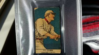 Ty Cobb,  1919 - 21 W514 43 Baseball Card - PSA - Authentic (Hand Cut). 3