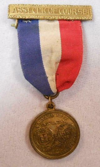 Vintage Sports Course Medal - Harvard - Yale University Track Athletic Association