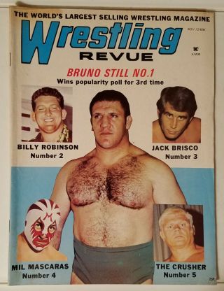 Wrestling Revue - Bruno Sammartino - November 1972