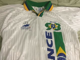 Vintage 1994 France 98 Brazil Fifa World Cup Jersey Size Xl
