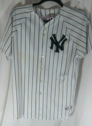 Majestic Mlb York Yankees Derek Jeter 2 Youth Xl Jersey