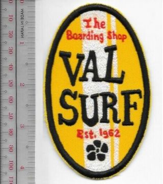 Vintage Surfing Usa Val Surf The Boarding Shop Since 1962 Los Angeles,  Ca Promo