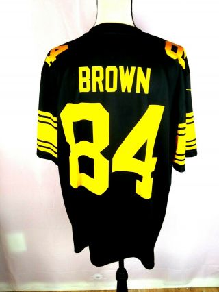 Antonio Brown 84,  Steelers,  Xl Nike Color Rush Limited Jersey,  Size Xl