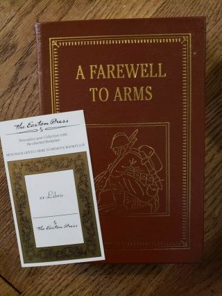 Easton Press A Farewell To Arms By Ernest Hemingway,  2003,  100 Greatest Books