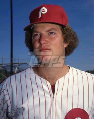 1982 Topps Baseball Card Final Color Negative Marty Bystrom Phillies