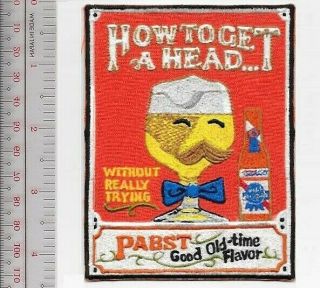 Beer Pabst Blue Ribbon Beer How To Get A Head 1960 