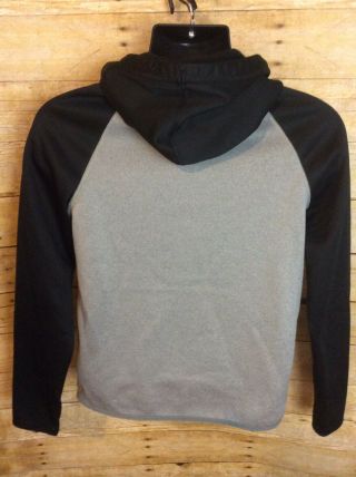 Purdue Boilermaker Nike Therma Fit Black And Gray Hoodie Sweatshirt Size Small 3