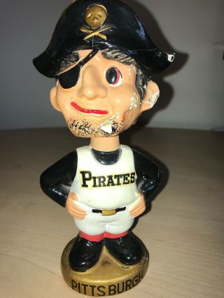 Vintage Pittsburgh Pirates Mascot Nodder Bobble Bobblehead