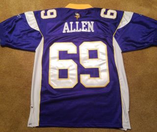 Reebok Authentic NFL Minnesota Vikings Jared Allen Men ' s NFL Jersey - 48 Large 2