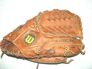 Vtg Wilson " The A2000 " Xxc Pro Back Rh Baseball Softball Mitt Glove