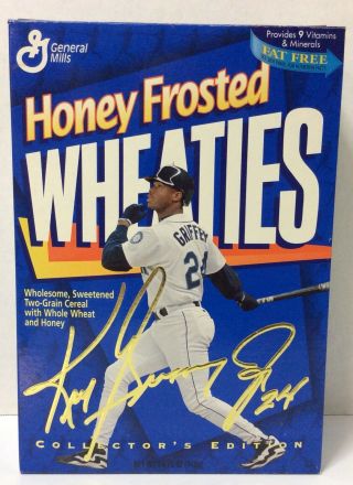 Ken Griffey Jr.  Honey Frosted Wheaties Cereal Box Collectors Edition 1996