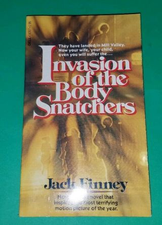 Invasion Of The Body Snatchers By Jack Finney 1979 Dell 14317 Movie Tie - In