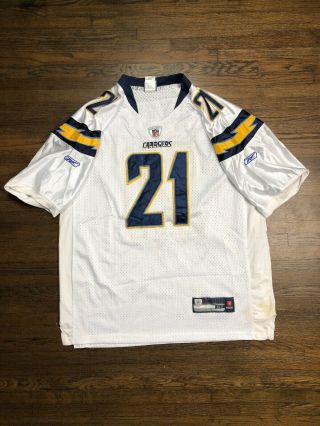 Vintage Reebok Tomlinson San Diego Chargers Nfl Authentic Football Jersey Sz 52