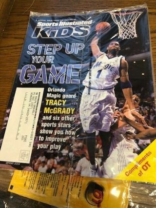Spring 2004 Tracy Mcgrady Orlando Magic Sports Illustrated For Kids