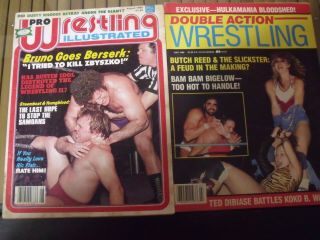 Bakers Dozen 1980 ' s Wrestling Magazines - Female,  Women,  Girl,  Ladies Wrestlers 2