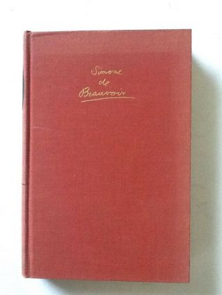 All Men Are Mortal By Simone De Beauvoir 1955 1st Edition Hardcover