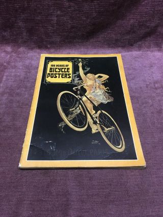 100 Years Of Bicycle Posters By Jack Rennert 1973 First Edition Oversize Pb