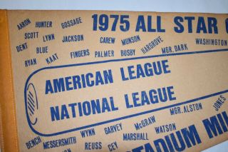 1975 American vs National League All Star Game County Stadium Milwaukee 3