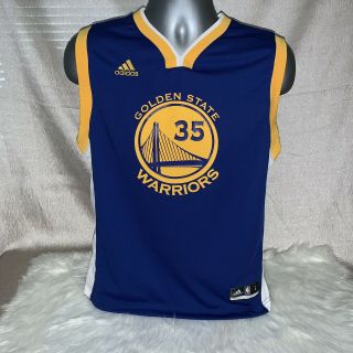 Kevin Durant Golden State Warriors Adidas Jersey Size Mens L